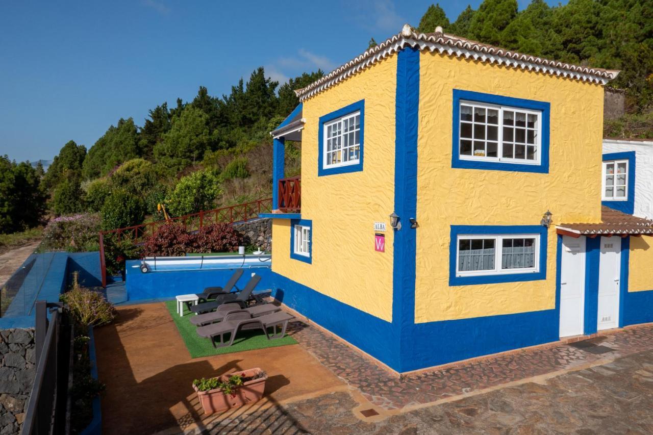 Casa Alba, Casa Rural Con Piscina-Spa Climatizada Hasta 34º Gratuito Y Vistas Al Mar Puntallana Exteriér fotografie