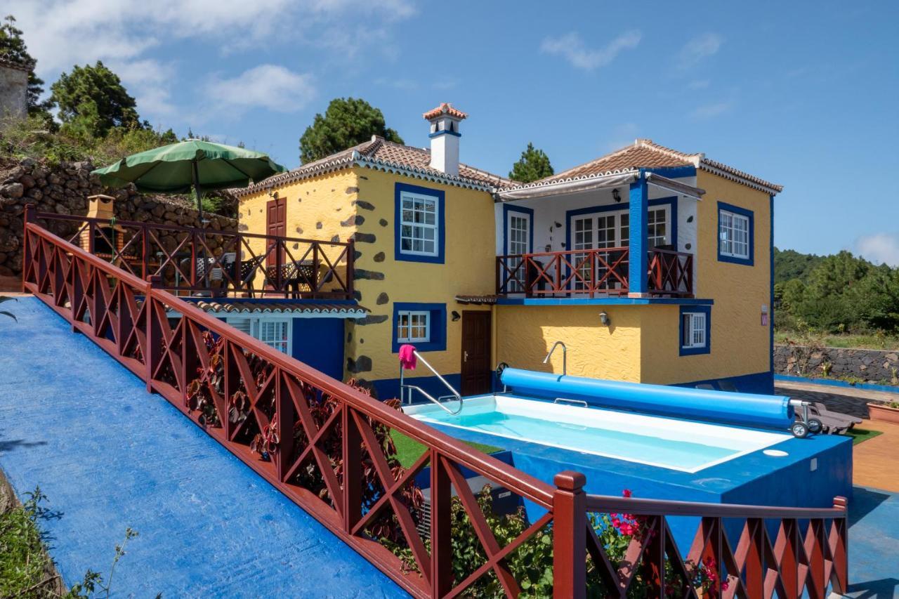 Casa Alba, Casa Rural Con Piscina-Spa Climatizada Hasta 34º Gratuito Y Vistas Al Mar Puntallana Exteriér fotografie