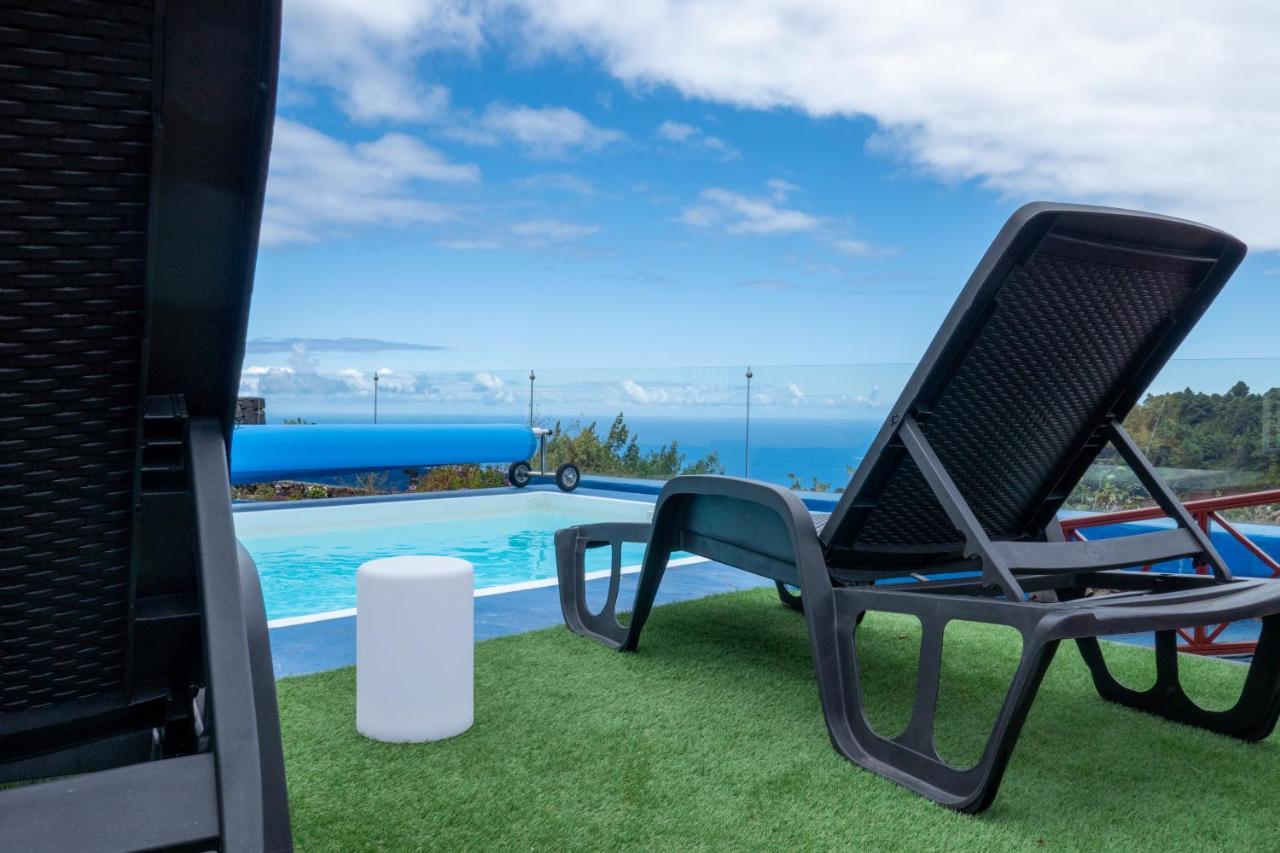 Casa Alba, Casa Rural Con Piscina-Spa Climatizada Hasta 34º Gratuito Y Vistas Al Mar Puntallana Exteriér fotografie