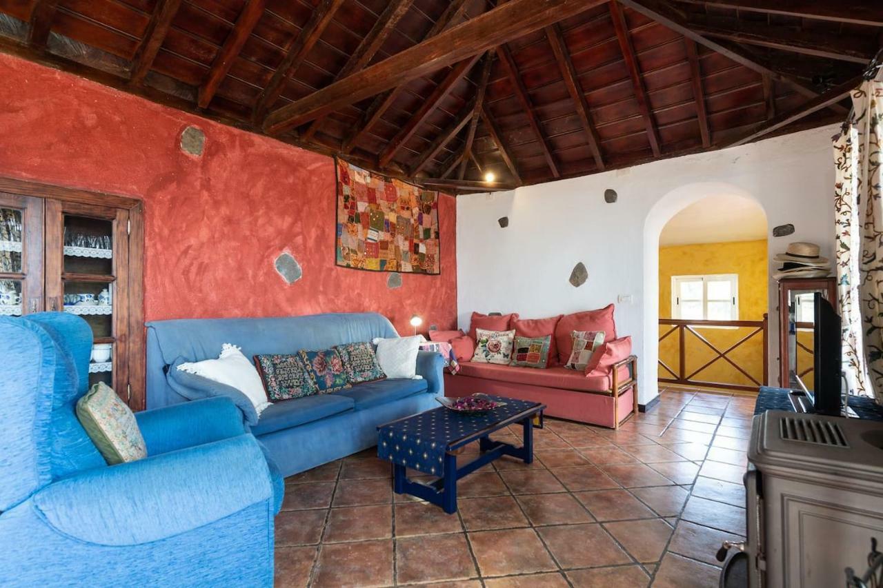 Casa Alba, Casa Rural Con Piscina-Spa Climatizada Hasta 34º Gratuito Y Vistas Al Mar Puntallana Exteriér fotografie