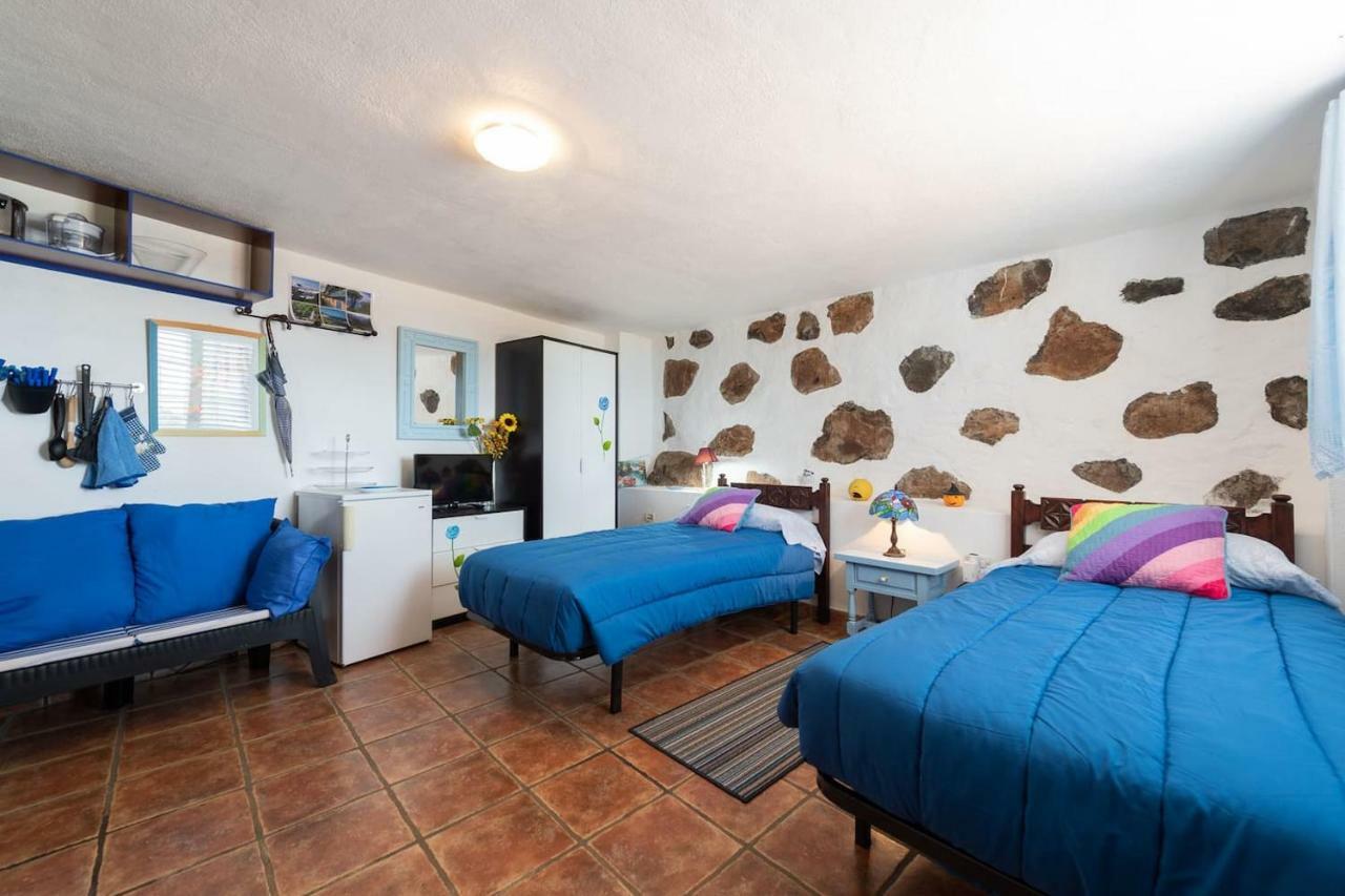 Casa Alba, Casa Rural Con Piscina-Spa Climatizada Hasta 34º Gratuito Y Vistas Al Mar Puntallana Exteriér fotografie